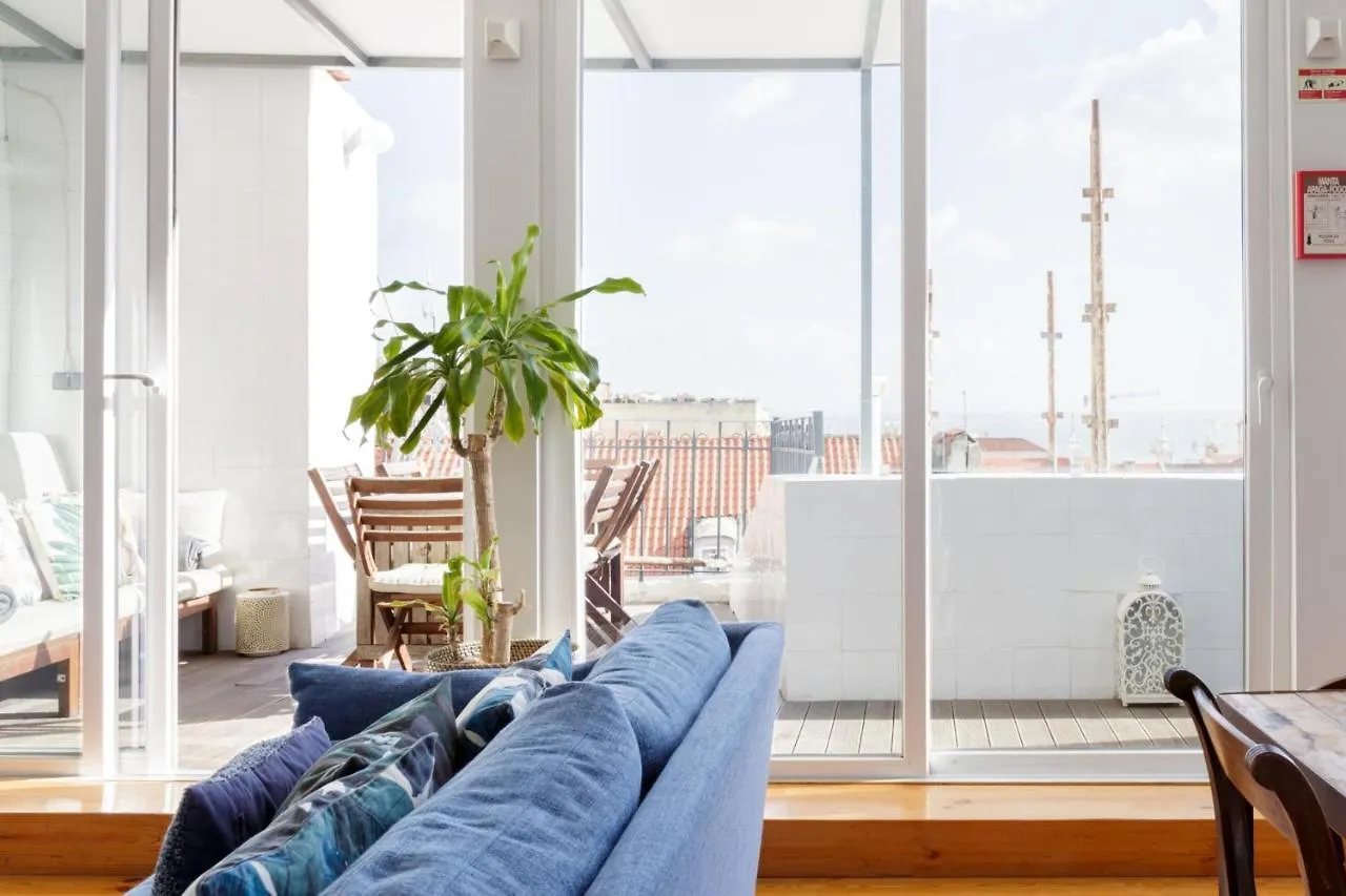 Apartment Chiado Rooftop Retreat: 19th Century Charm with River Views Lisbon Portugal