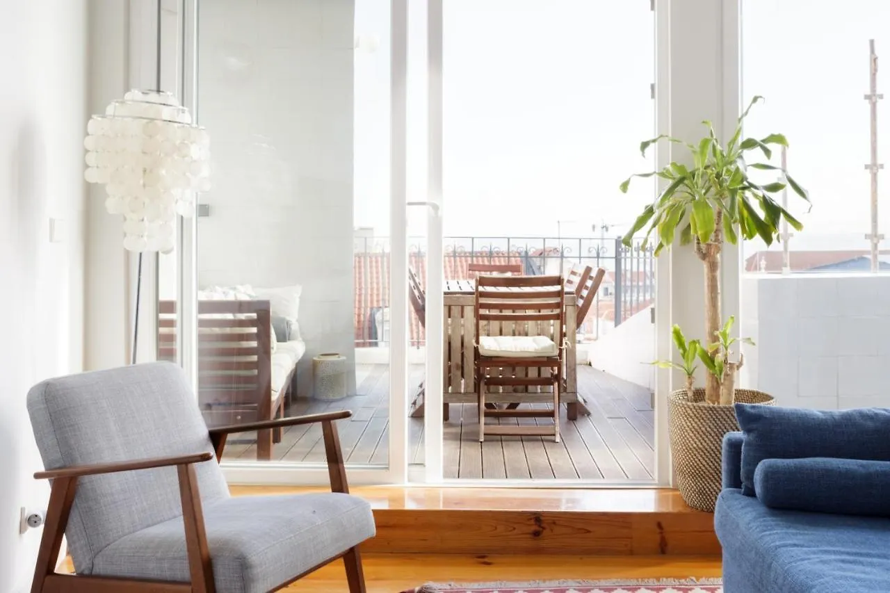 Apartment Chiado Rooftop Retreat: 19th Century Charm with River Views Lisbon