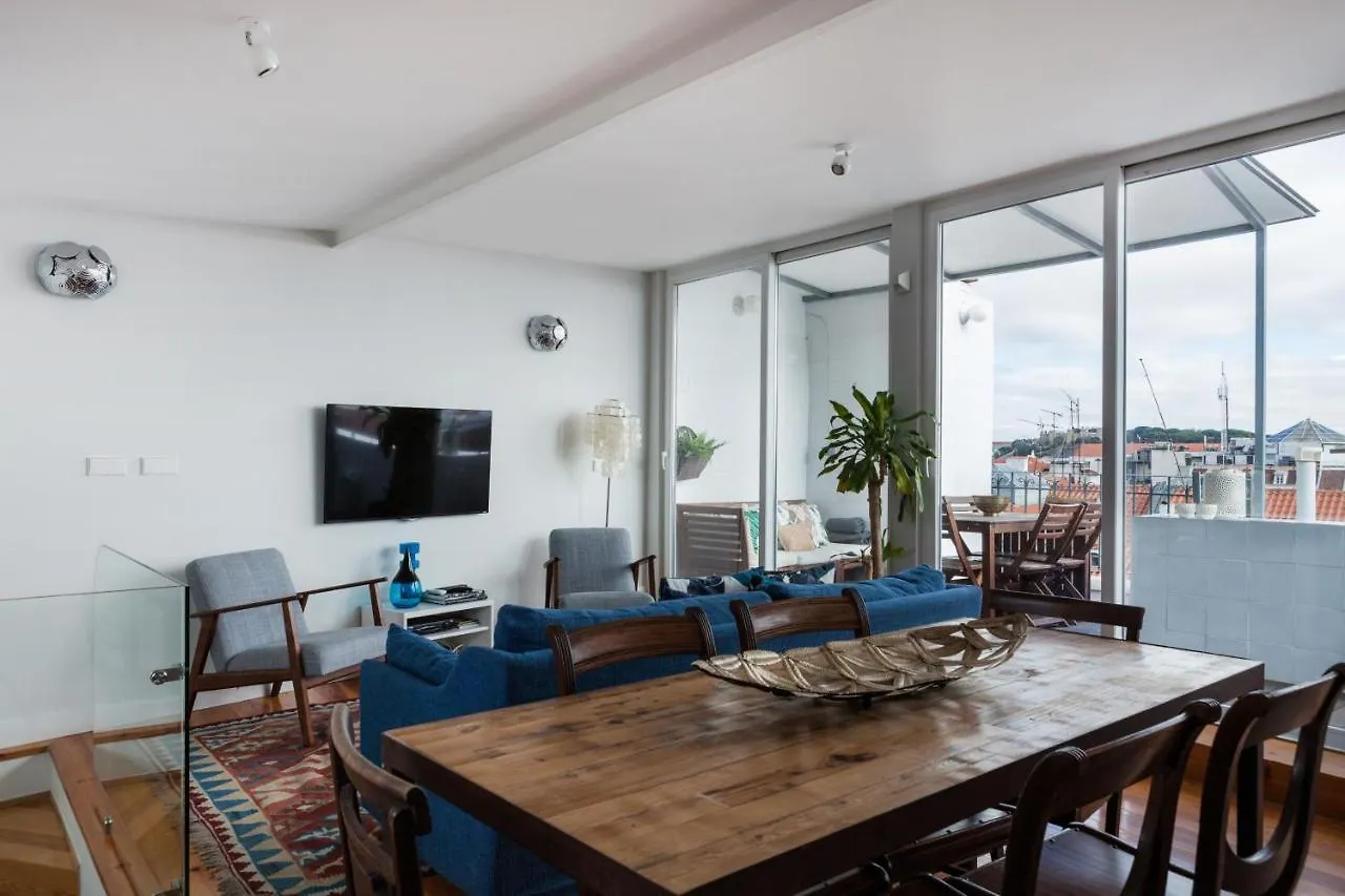 Chiado Rooftop Retreat: 19th Century Charm with River Views Lisbon 0*,  Portugal