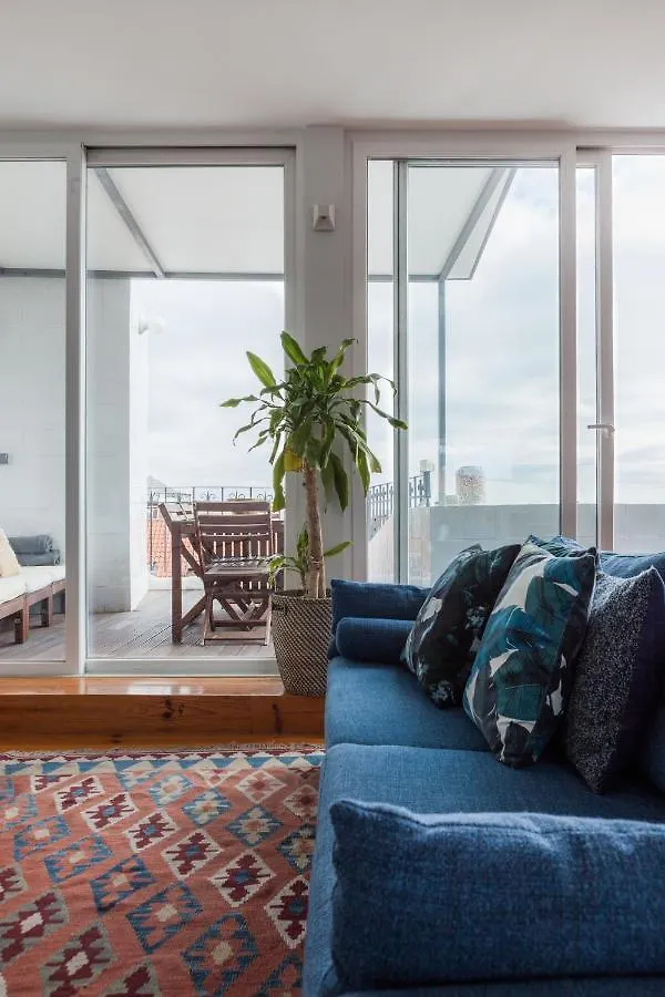 Apartment Chiado Rooftop Retreat: 19th Century Charm with River Views Lisbon