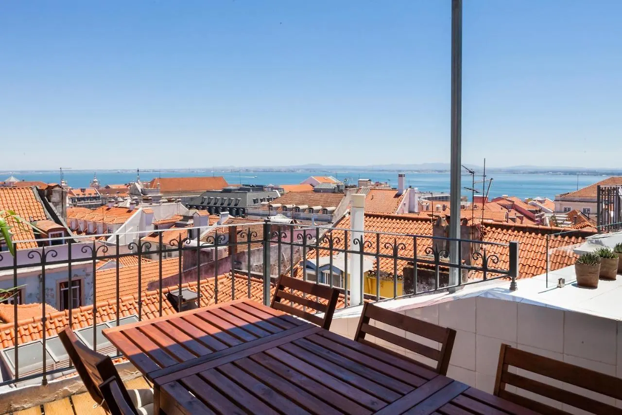 Apartment Chiado Rooftop Retreat: 19th Century Charm with River Views Lisbon